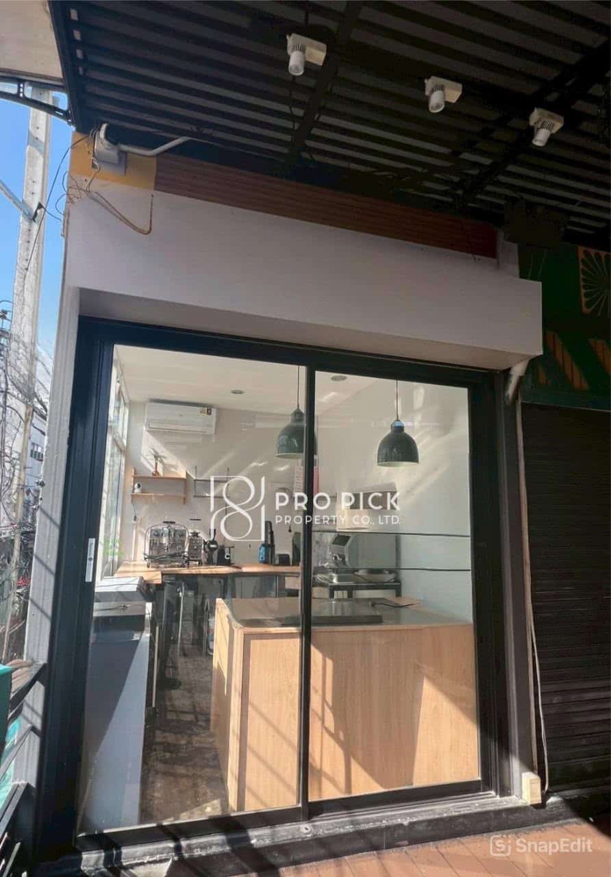 For Rent Retail Space BTS Phromphong Sukhumvit Watthana Bangkok PP-00001 For Coffee shop, Nail Salon - cover